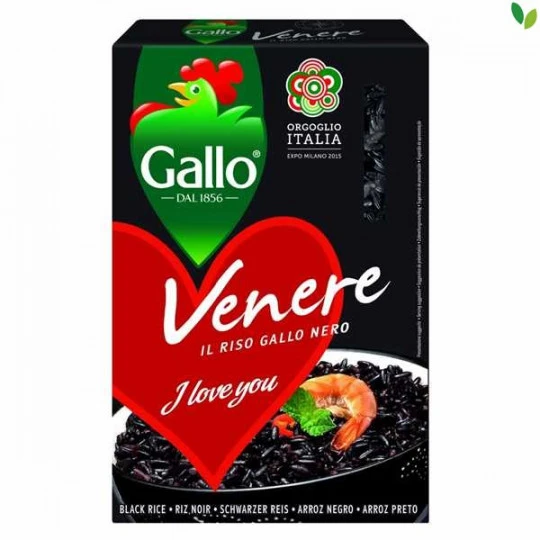 Gallo Venere Schwarzer Vollkornreis 500G 3 Gallo Venere Schwarzer Vollkornreis 500G